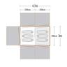 Falcon 6 Ezi-Up Blackout Family Tent