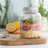 Jar With Two Piece Lid