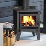 Ultra Tiny Rad 14kW ULEB Wood Fire and Standard Flue Kit