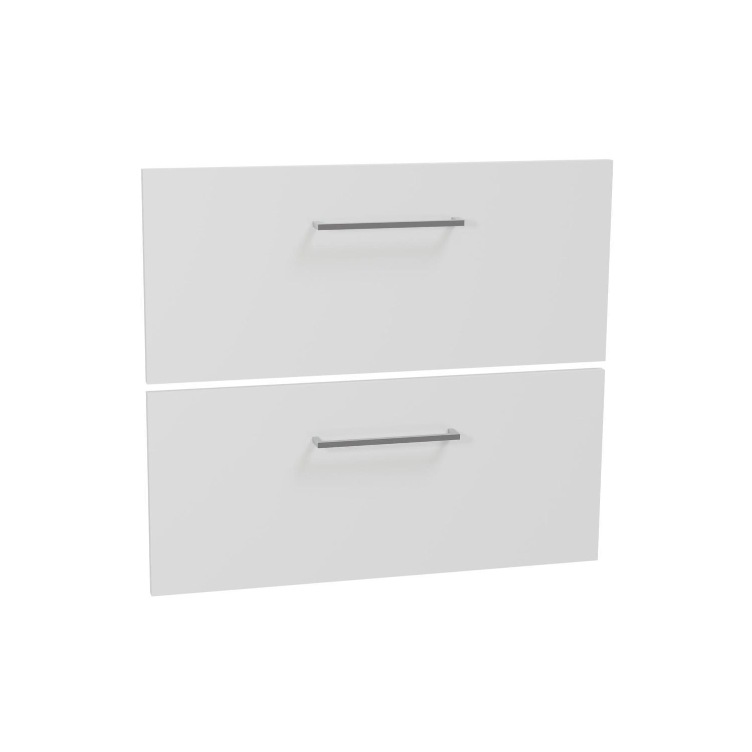 Floor 2 Drawer Standard Drawer Front Set