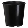 Round Pot 4.7 Litre Black