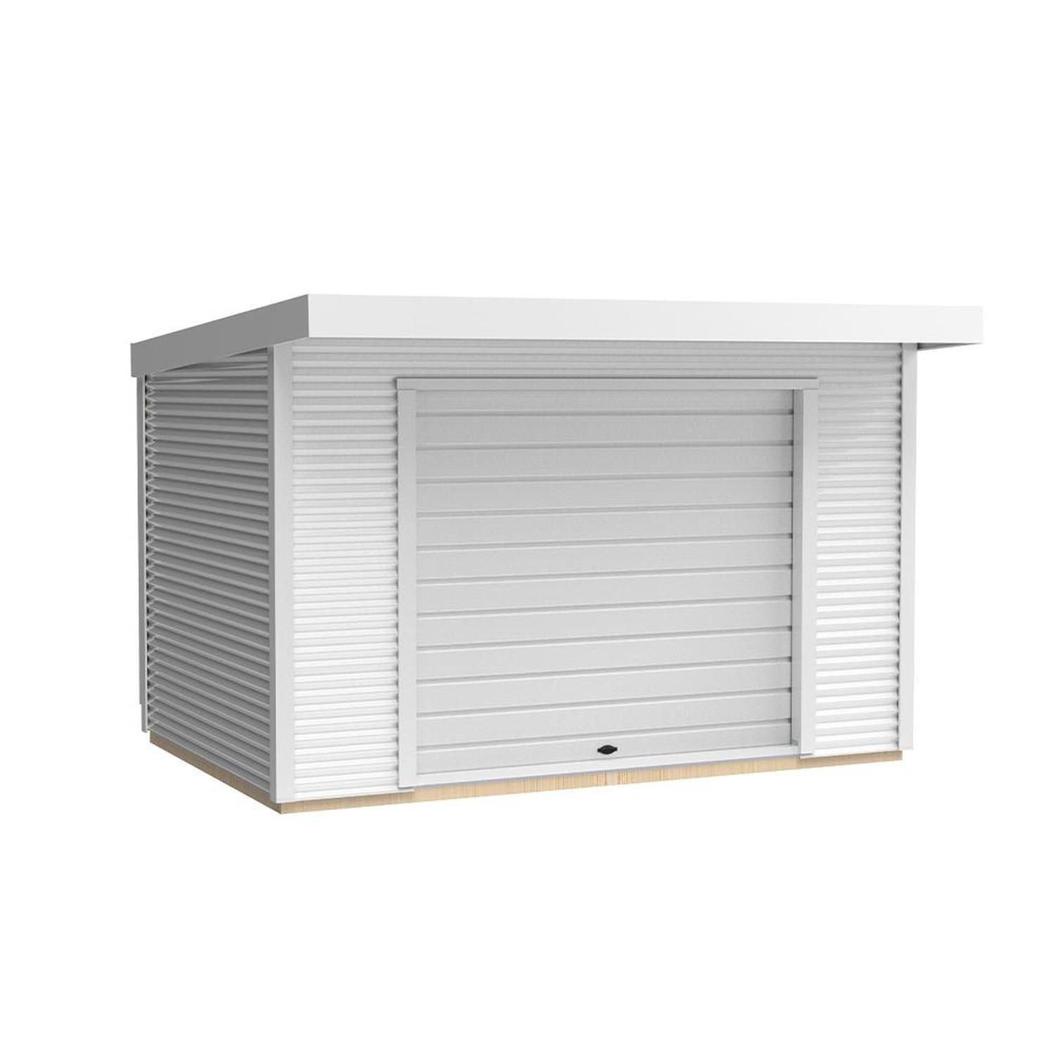 Lifestyle Garden Shed W: 4000mm, D: 2500mm, H: 2400mm Zinc