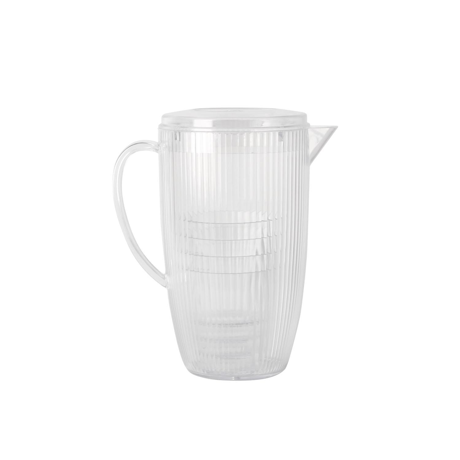 Plastic Jug With 4 Tumblers 2.5 litre Assorted Colours