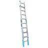 Aluminium Extension Ladder with Levelling feet 2.88 m - 4.72 m, 9 Step