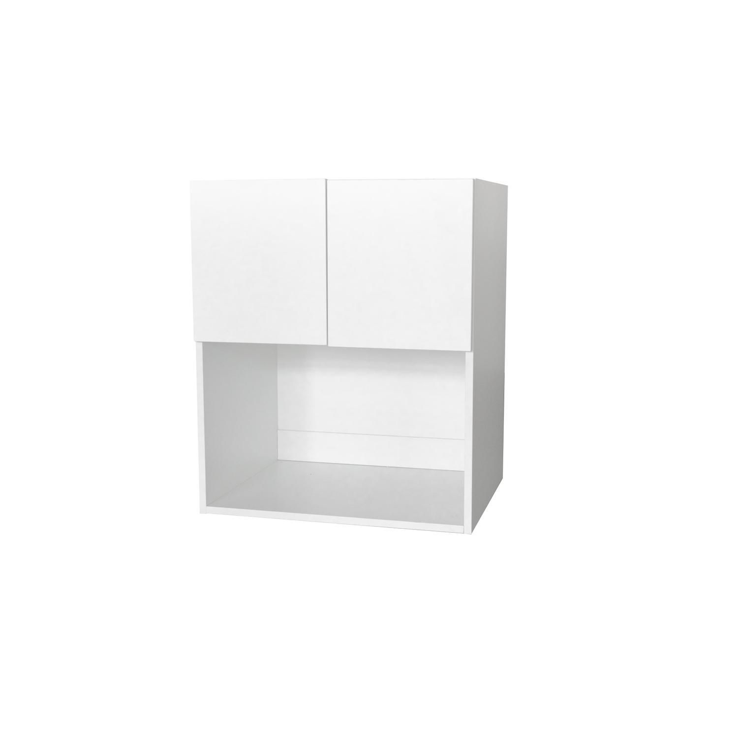 Microwave Wall Cabinet 600mm White
