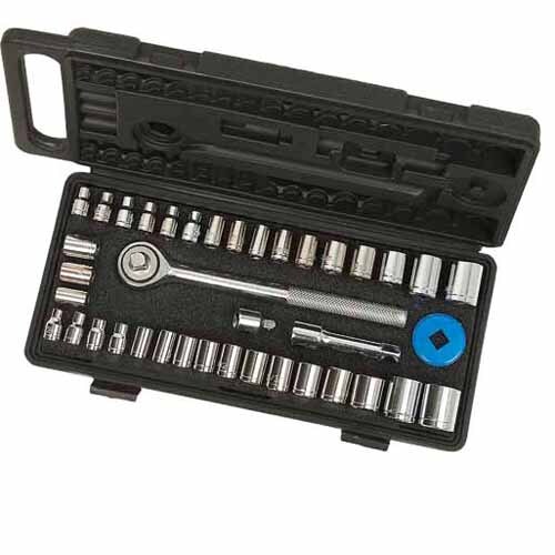 40 Piece Socket Set 1/4, 3/8 inch Drive