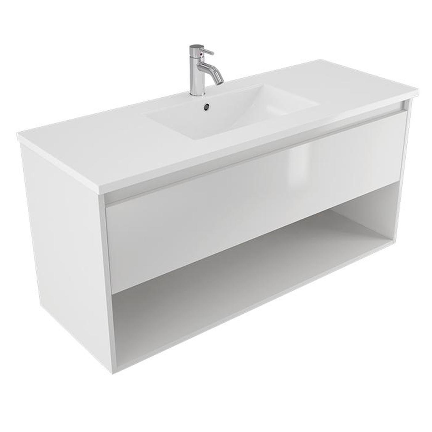 Wall Vanity 1200mm White
