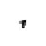 Window Handle Wedgeless High Profile Left-Hand Face Fix 93mm Black