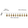 Acrylic String Lights Assorted Battery Operated Warm White