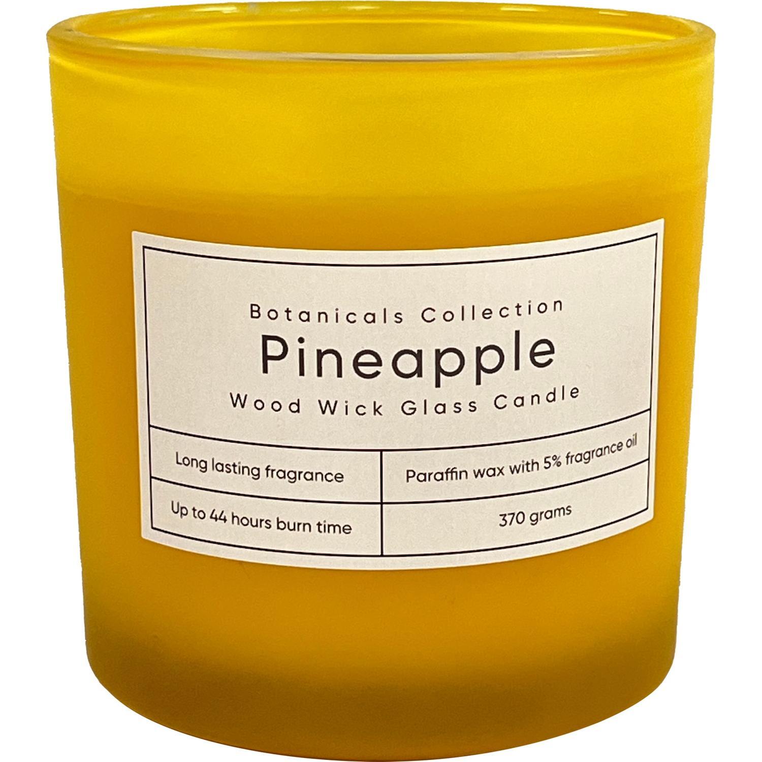Wood Wick Candle 370g Pineapple