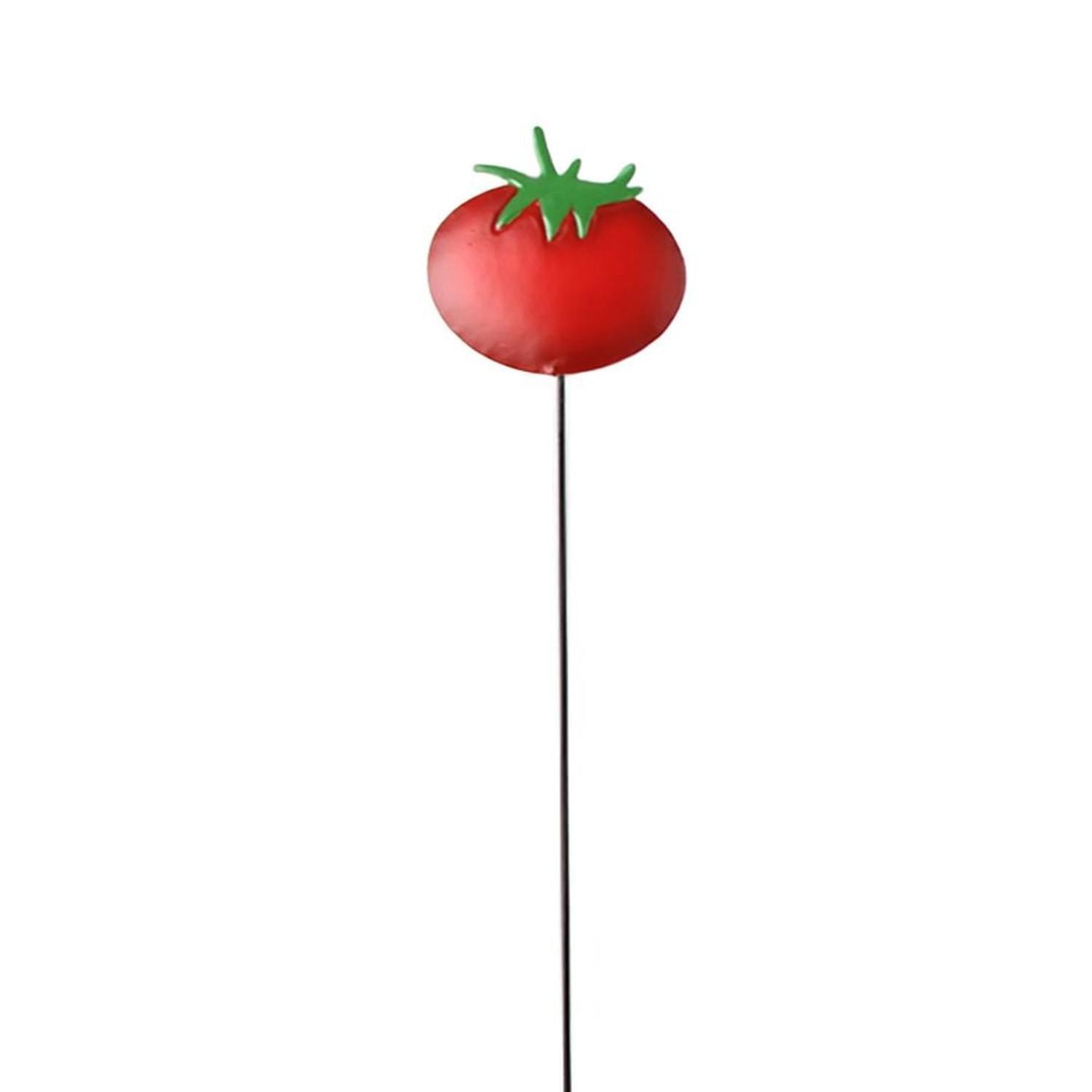 Metal Tomato Stake 55cm Red