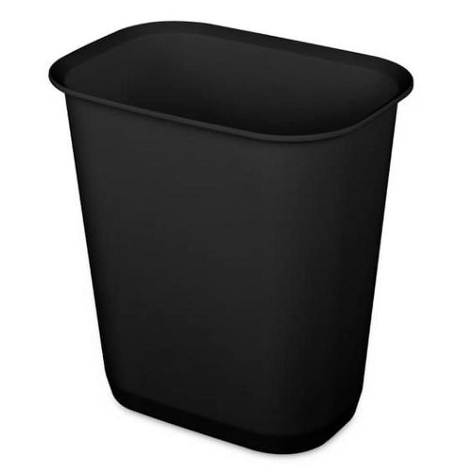 Open Waste Basket 11.4L Black