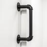 Medium Pull Handle 330 x 115 x 70mm Black