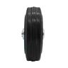 Rubber Tyred Steel Centered Wheel  100mm Black