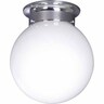 Opal Ball DIY CTC Fixture 75 Watt Satin Nickel