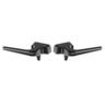 Window Handle High Profile  Right & Left Hand 85mm Black