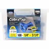 Concrete Screws Countersunk Head Pack Of 100
