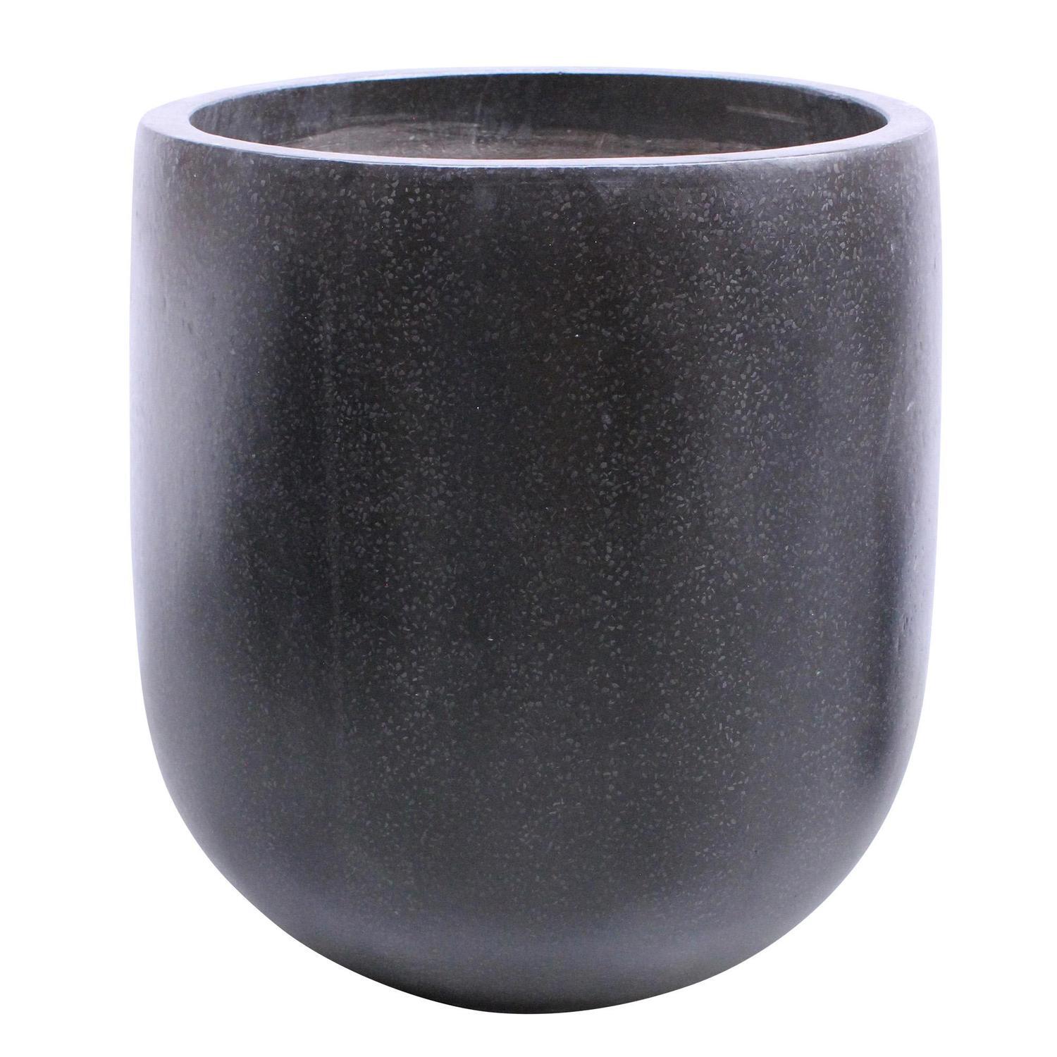 Tall Tulip Pot Medium Black