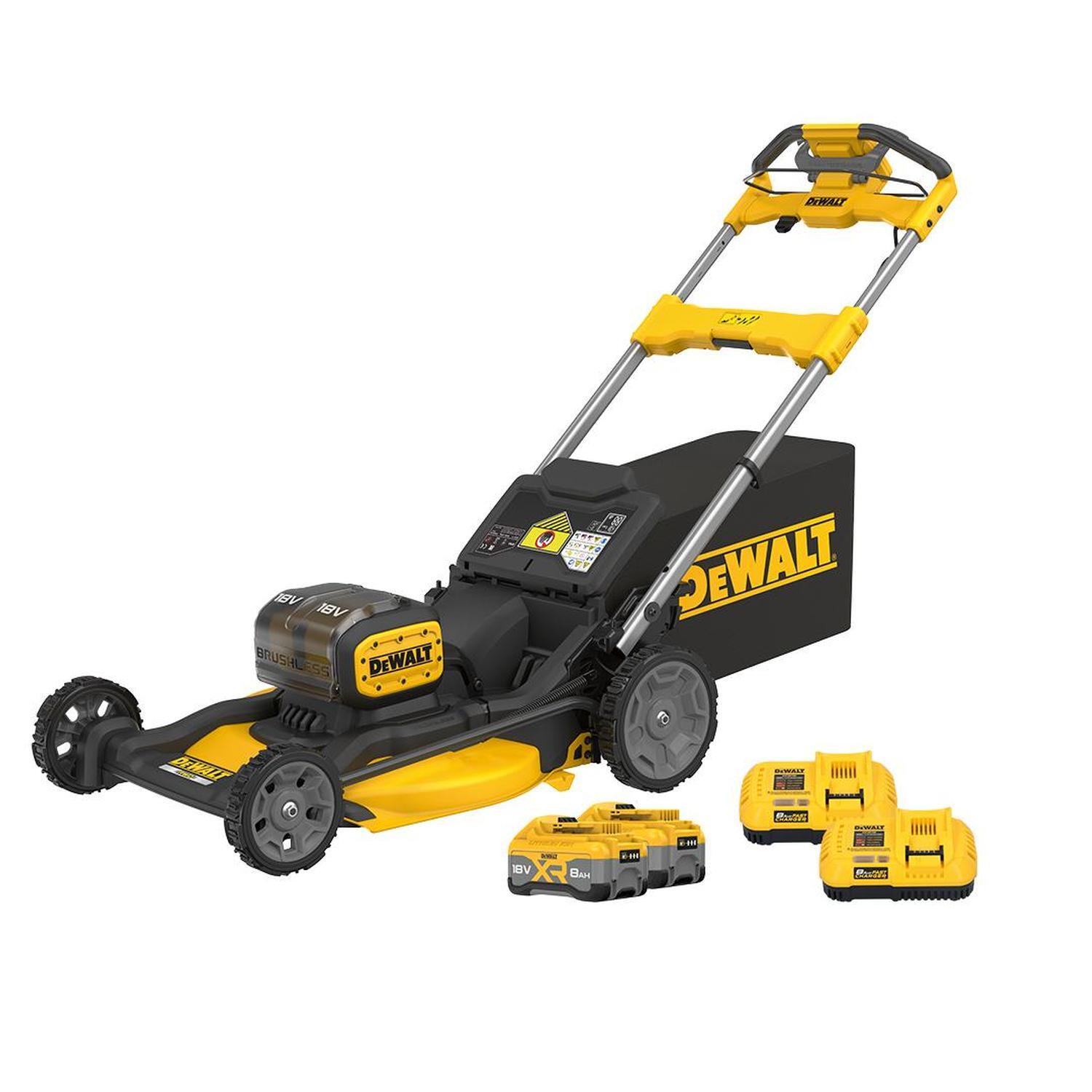 18V XR 530mm (21 Inch) Self Propelled Mower Kit 8Ah