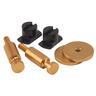 Mounting Dot / Coat Peg Steel powder coated finish brass
