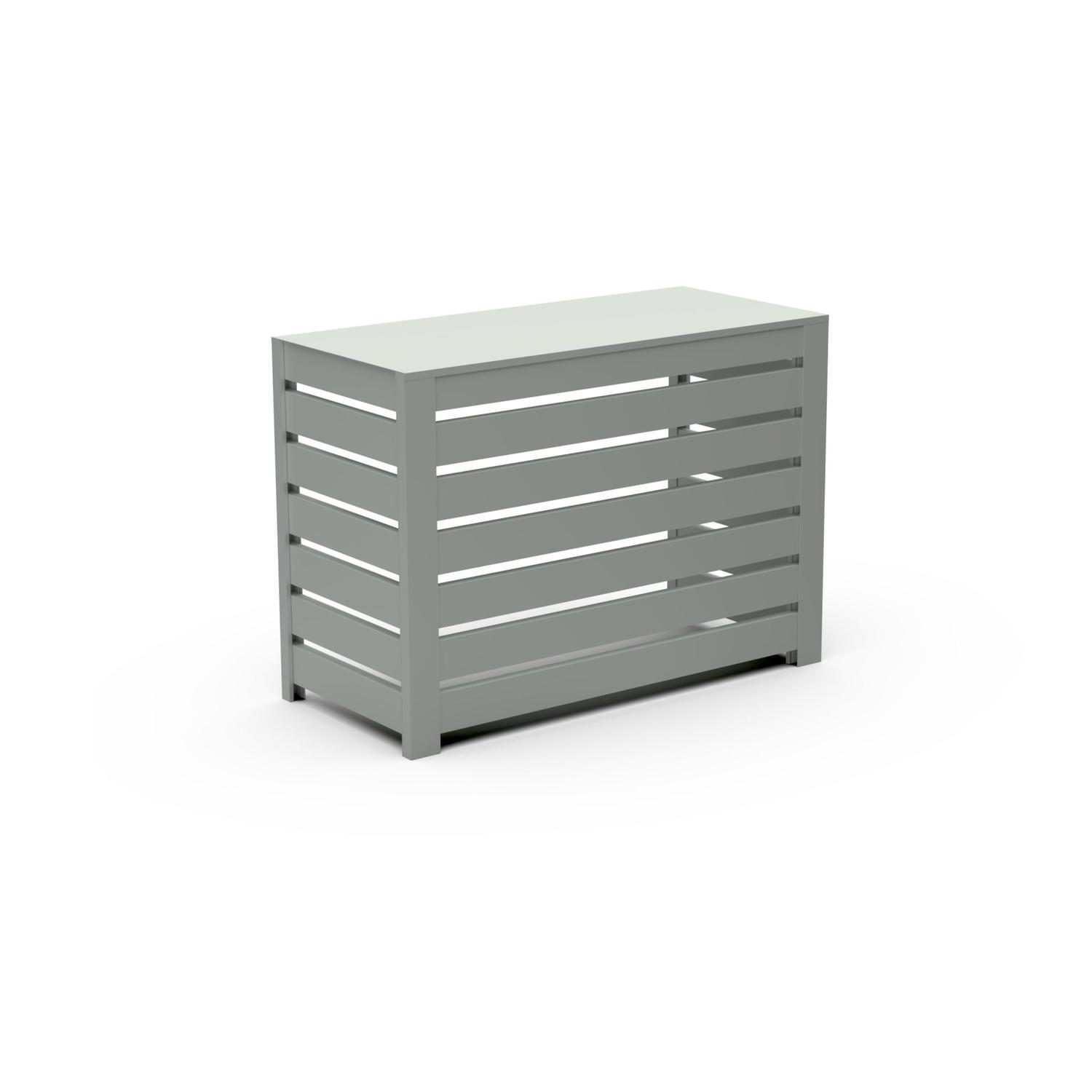 Utility Enclosure D: 500mm W: 1100mm H: 800mm Gull Grey