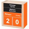 Kitset Matariki Block Calendar H: 120mm W: 135mm D: 56mm