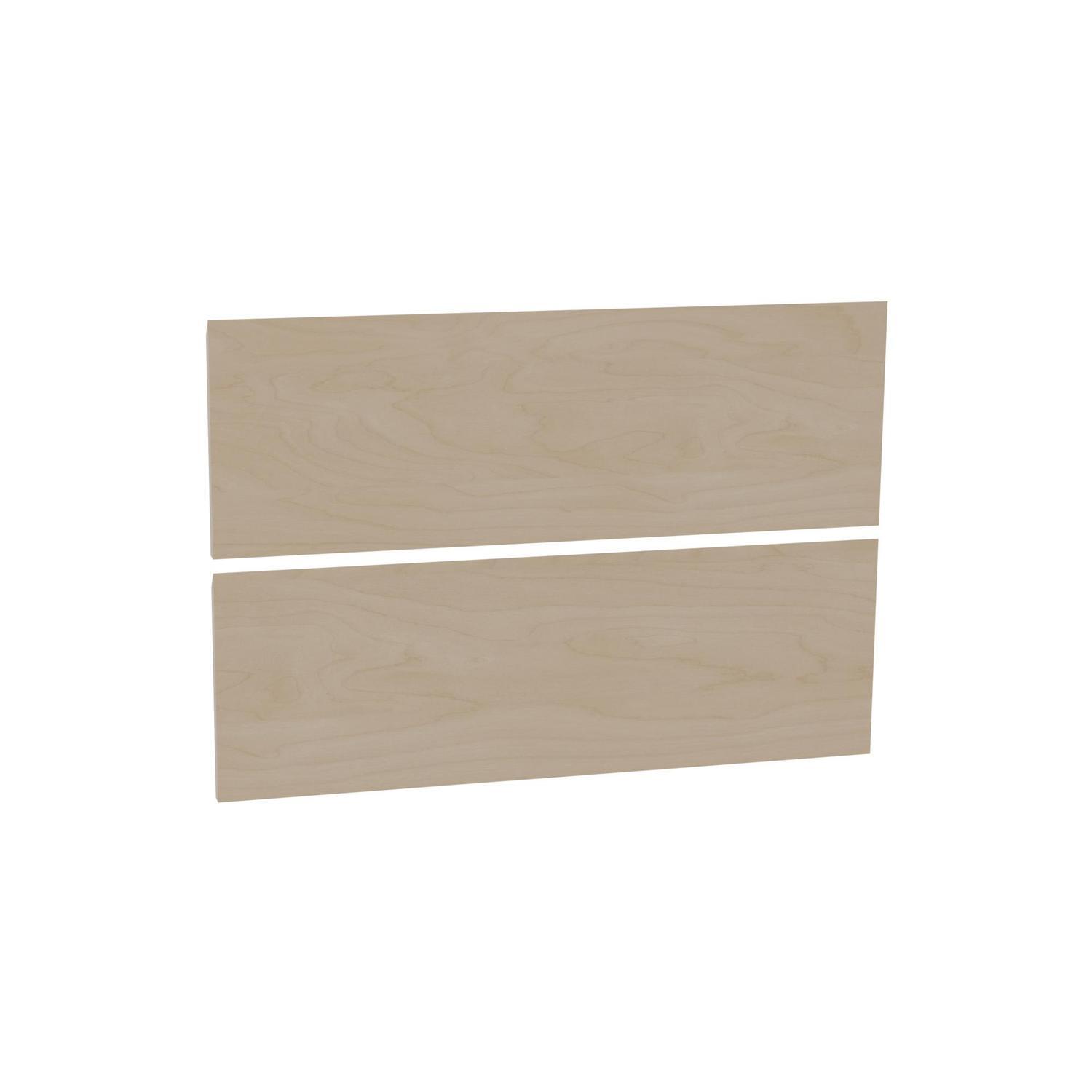 Wall Hung 2 Drawer Handleless Drawer Front Set