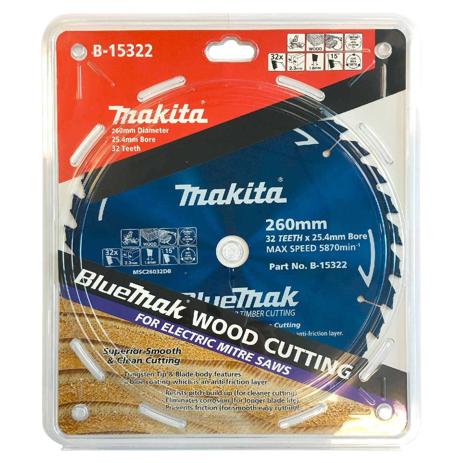 Bluemak TCT Saw Blade