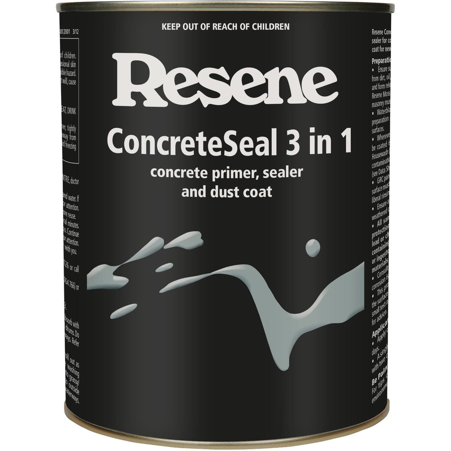 Concrete primer, sealer and dust coat