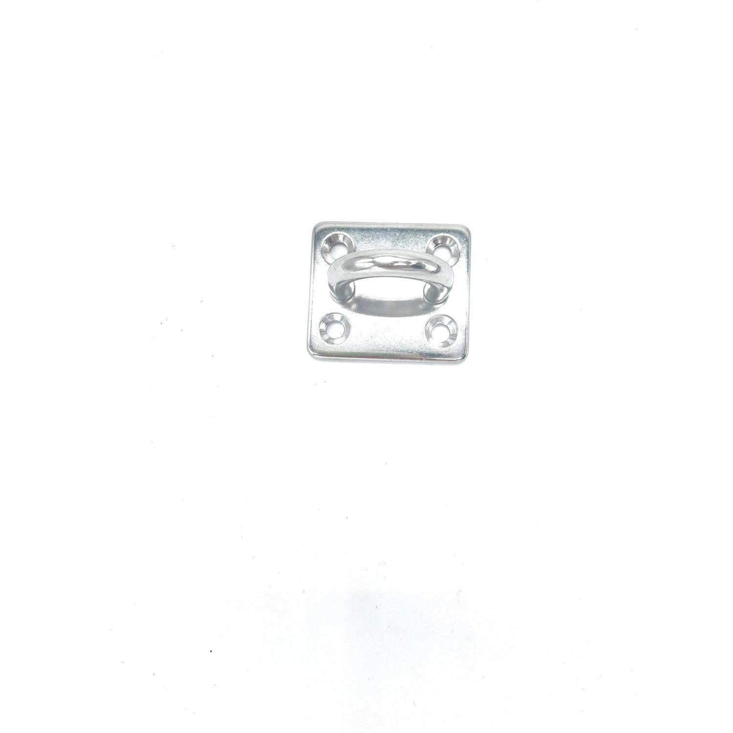 Square Eye Plate 6mm Stainless Steel 316