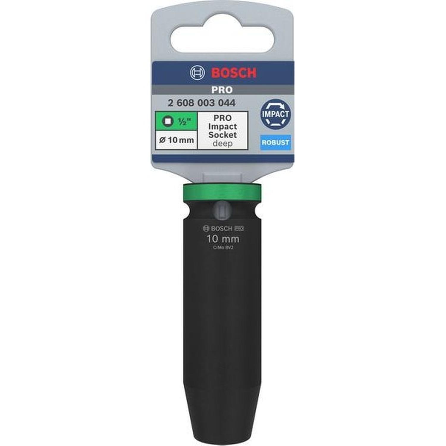 Impact Socket  1/2" 10 mm Deep