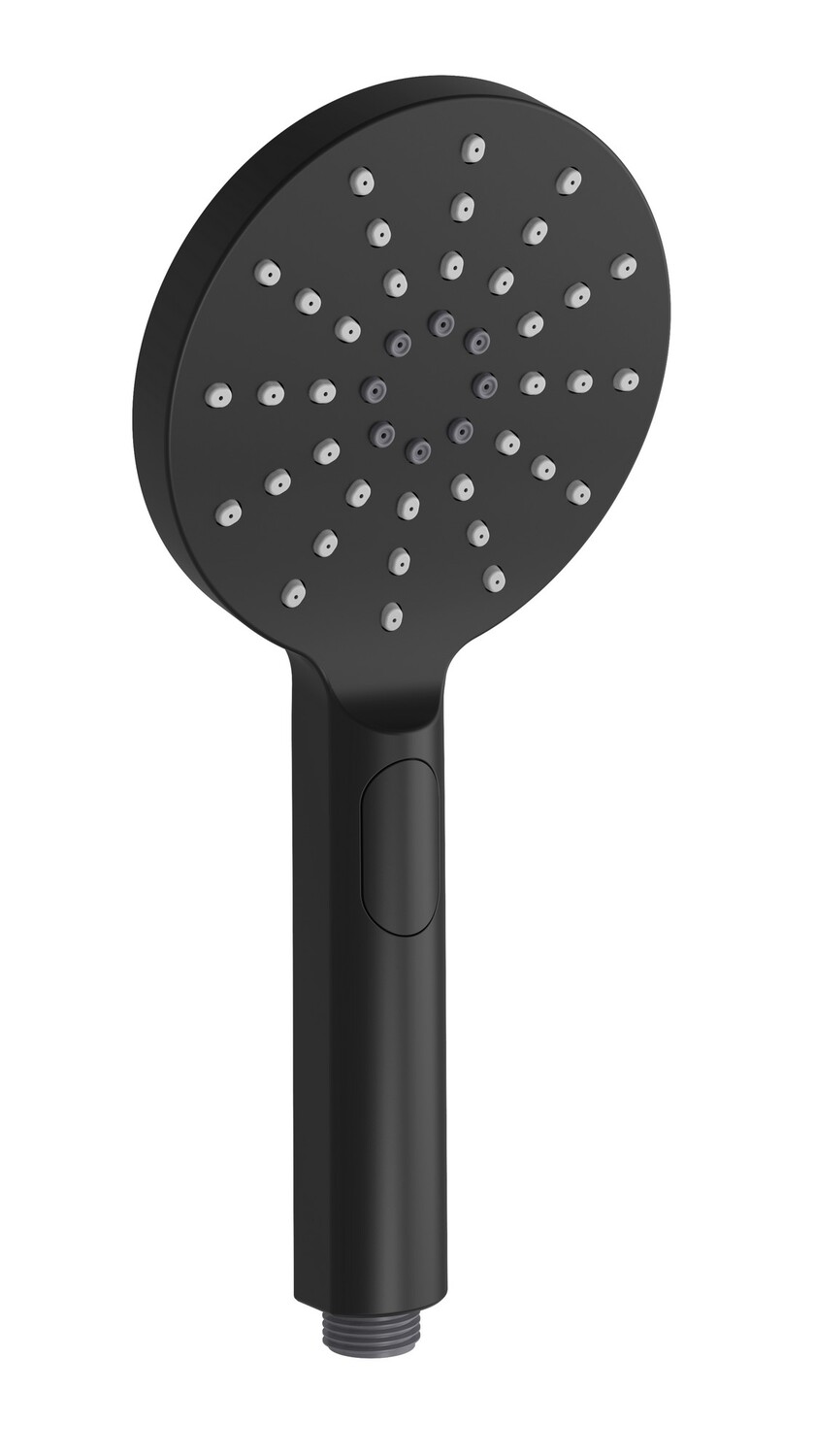 Piatta Shower Head  Black