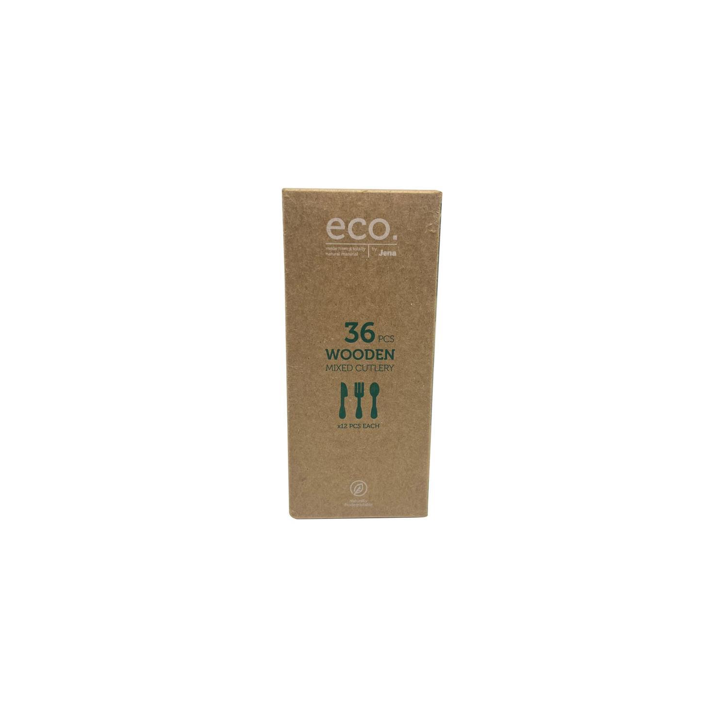 Disposable Cutlery Timber 36 pack