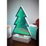 Infinity Table Lights. Design available: Reindeer, Star, and Tree Reindeer H: 25cm, L: 18.5cm; Star H: 25cm, L: 22cm; Tree H: 25cm, L: 15.5cm / Battery Warm White (Reindeer and Star), Green (Tree)