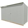 Shed H:1830mm, W:3770mm, D:1530mm Alu-Zinc