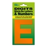 High Visibility Digit 80mm Orange