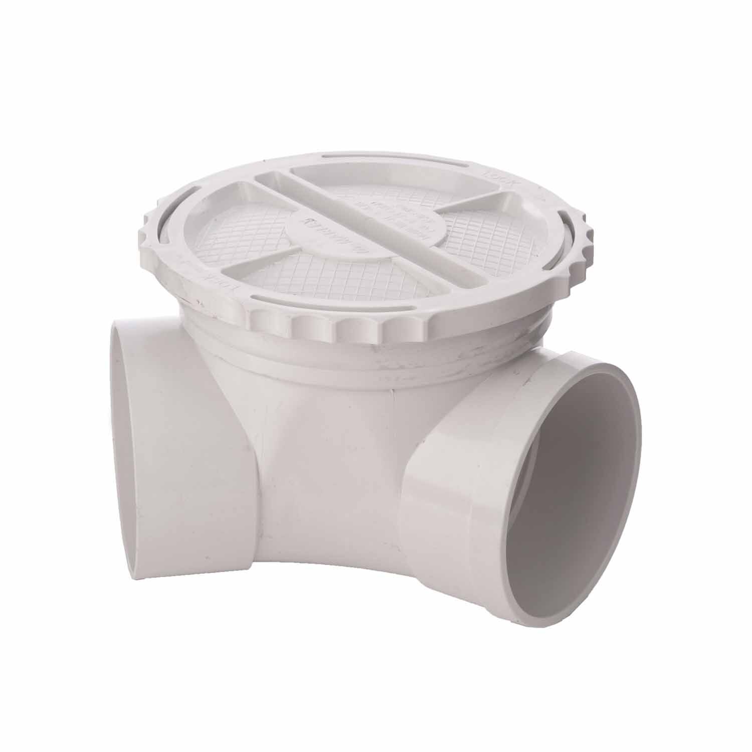Optim Dwv Sanitary Side Access Bend uPVC 45 Degree