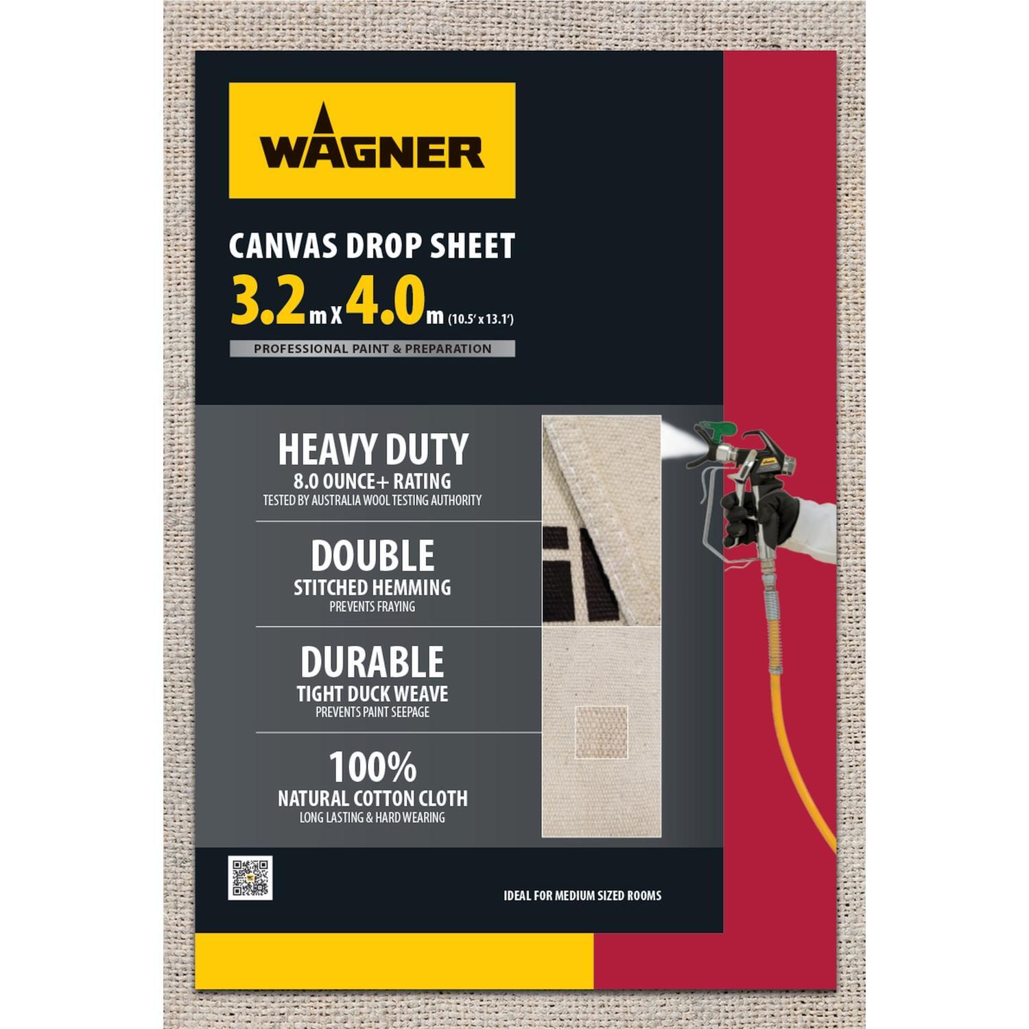 Heavy Duty Canvas Drop Sheet 3.2 x 4m