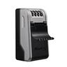 Wall Mount Key Safe Black/Silver