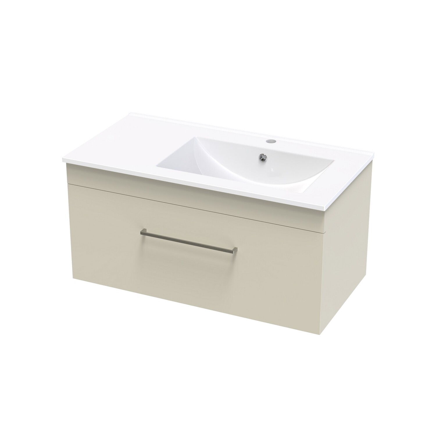 Cashmere Valley 900 Right Hand Bowl Sng Drawer Colour