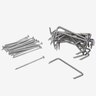 Ordinary Fixing  Pile (10 sets/bag) Stainless Steel