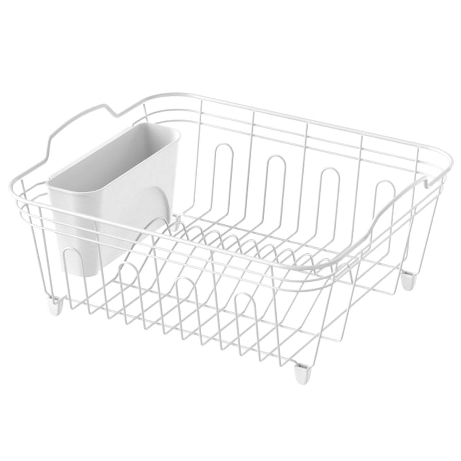 Dish Drainer Cutlery Holder White
