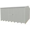 Shed H:1830mm, W:3770mm, D:3770mm Alu-Zinc