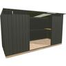 Shed H:1830mm, W:3770mm, D:1530mm Assorted Colours