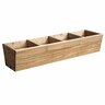 Herb Planter Box W: 1000mm, D: 300mm, H:220mm Natural Timber
