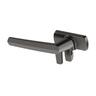 Window Handle Aria Helix Seal Double Tongue Left Hand  Ironsand