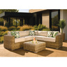 Outdoor Corner Lounge Setting