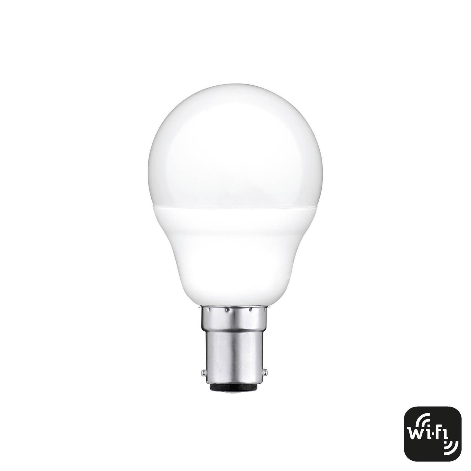 Smart Wi-Fi Fancy Round B15 Light Bulb