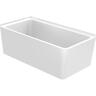 Varo 1520 Back to Wall Bath Left Hand with upstands 1520mm White