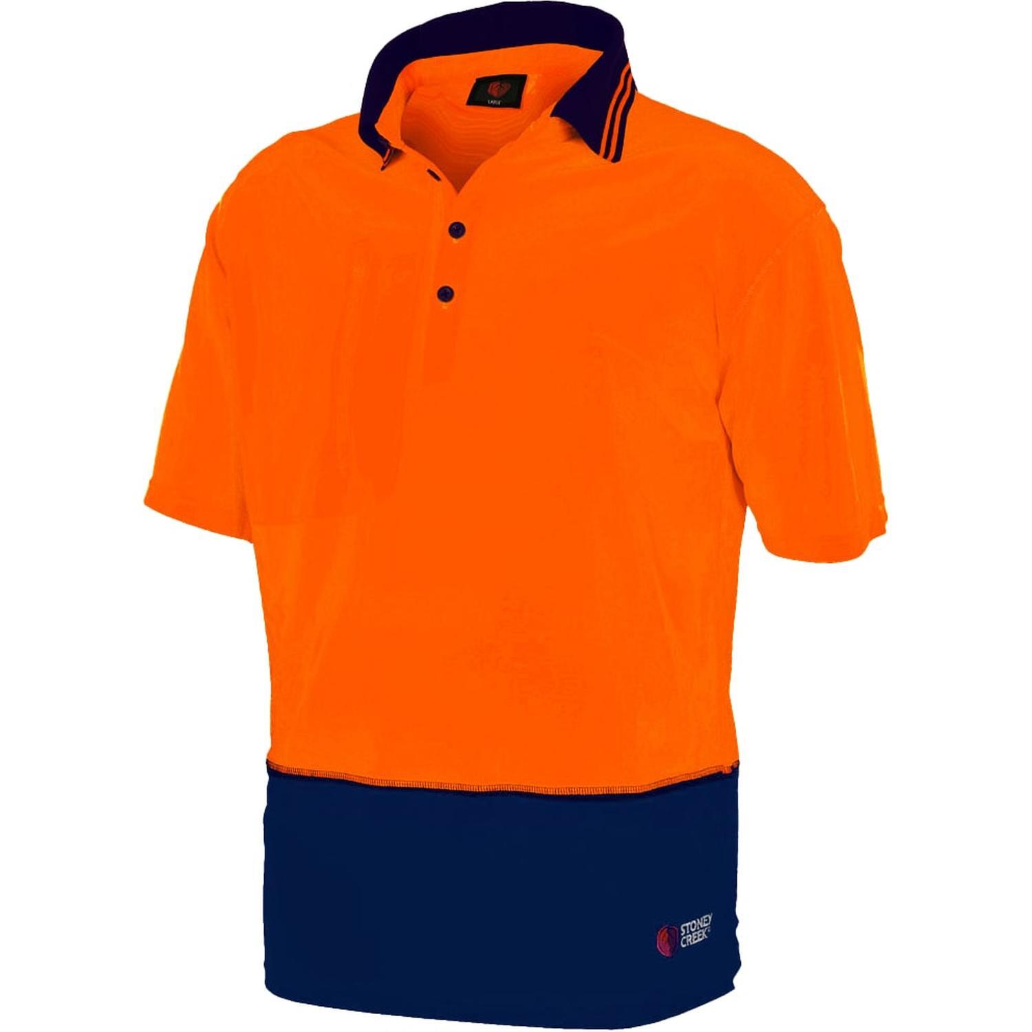 Trade Stirling Polo 5XL Orange/Navy